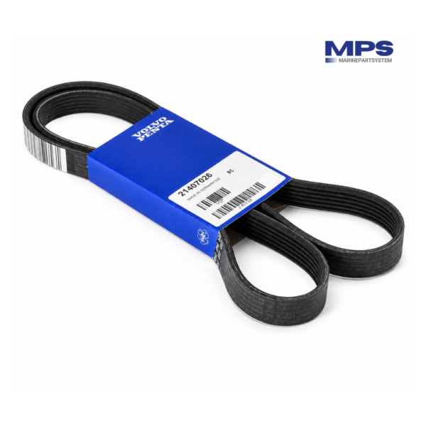 Compressor V-Belt Volvo Penta D4-260, D6-350, D6-370 - 21407026