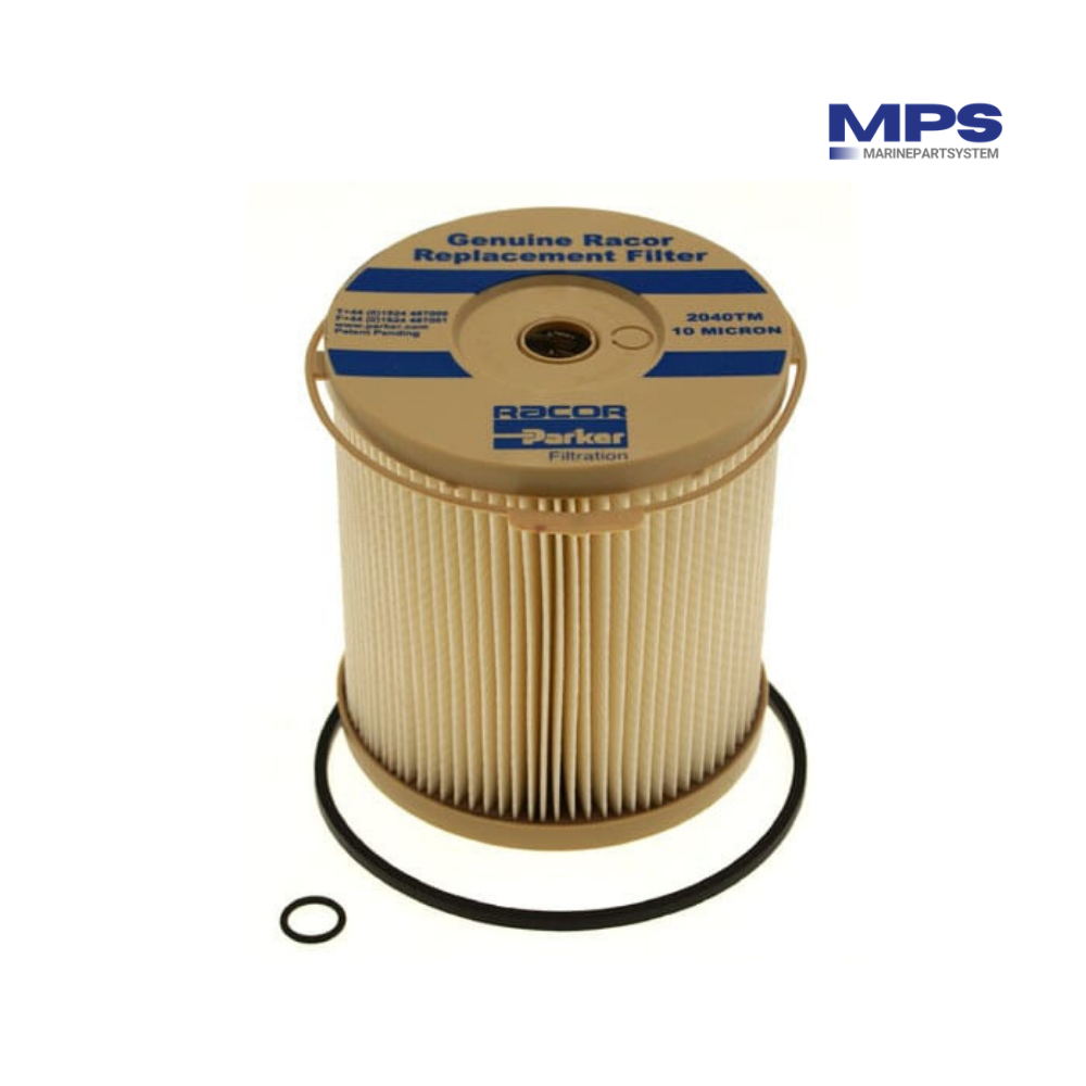 Racor Filtro de Combustible 10 Micras para Volvo Penta 3838852 - RAC2040TM-OR