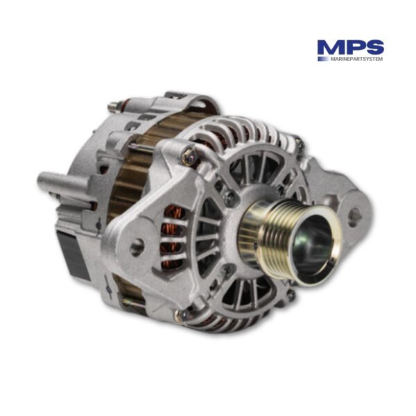 12 V 115 A marine alternator for Volvo Penta D1, D2, D4 and D6 engines – replaces OEM 21697753, 23380410, 23892930, 3587616, 3803650, 3817662, 874502.