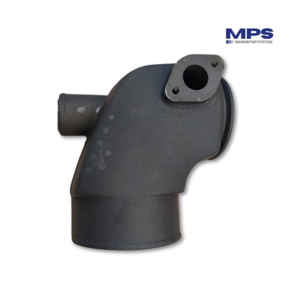 Volvo Penta exhaust elbow AD31 / AD41 / KAMD44 - 861289, cast iron replacement part
