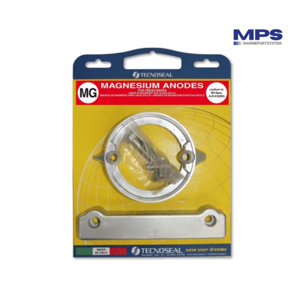 Volvo Penta Anodensatz 280 Duo Prop Serie - Magnesium | Kompletter Satz mit Befestigungsmaterial