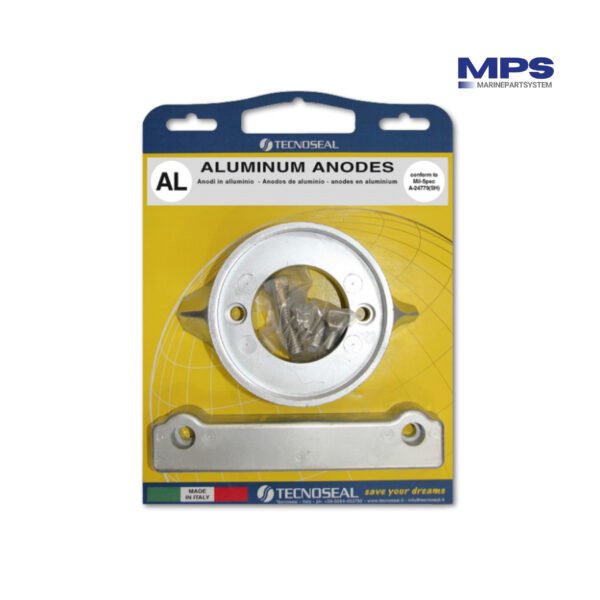 Volvo Penta Anoden-Kit 280 Serie - Aluminium Komplett-Kit mit Befestigungsmaterial