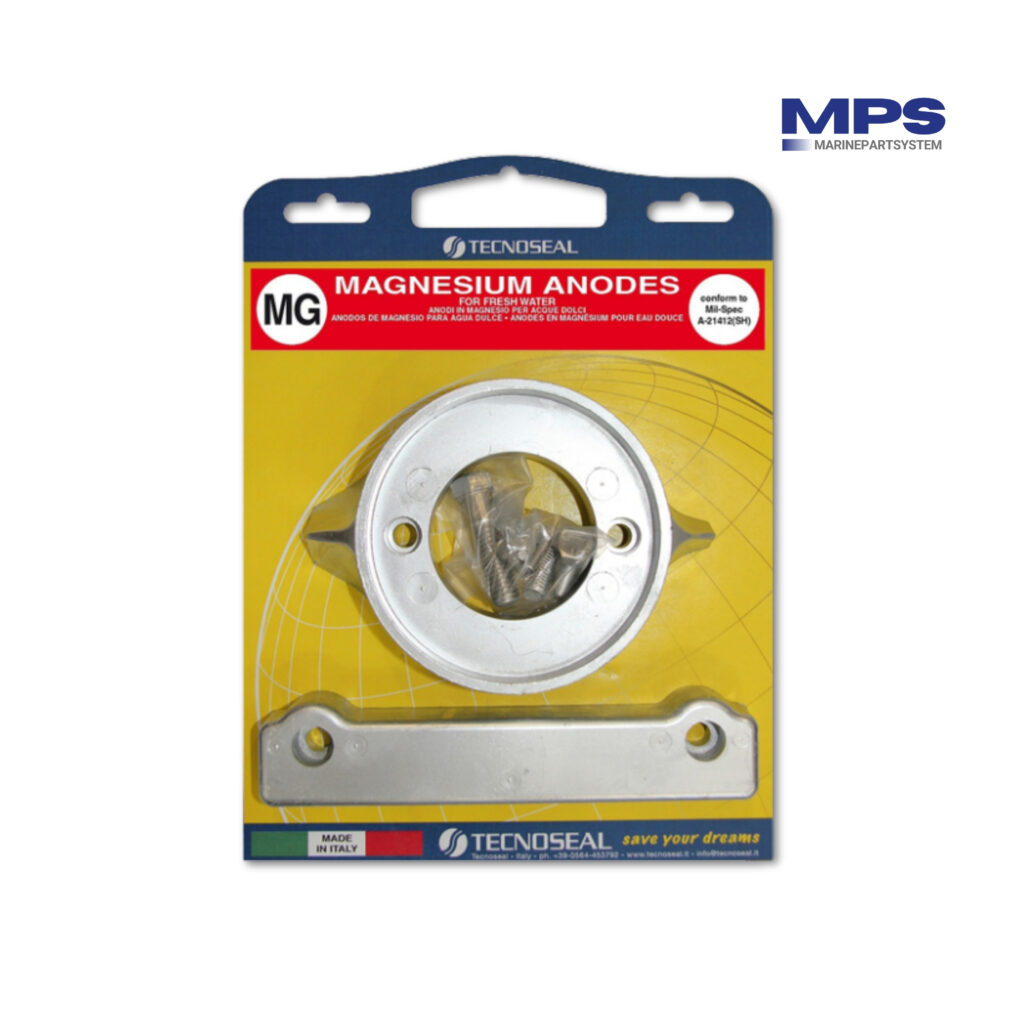Volvo Penta Anode Kit 280 Series – Magnesium Complete Kit with Mounting Material