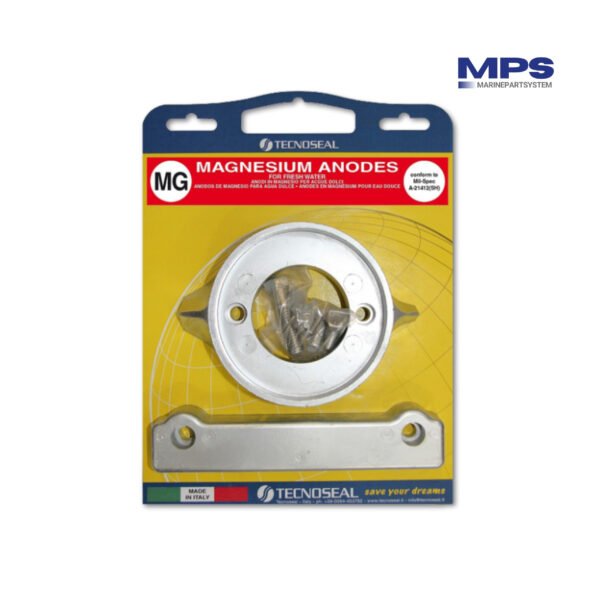 Volvo Penta Anodensatz 280 Serie - Magnesium Kompletter Satz mit Befestigungsmaterial