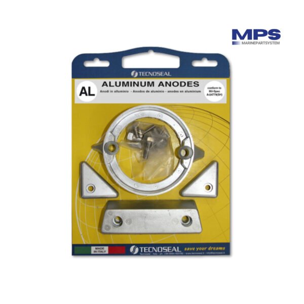 Kit ánodo Volvo Penta 290-C Duo Prop - Zinc | Completo con herrajes de montaje