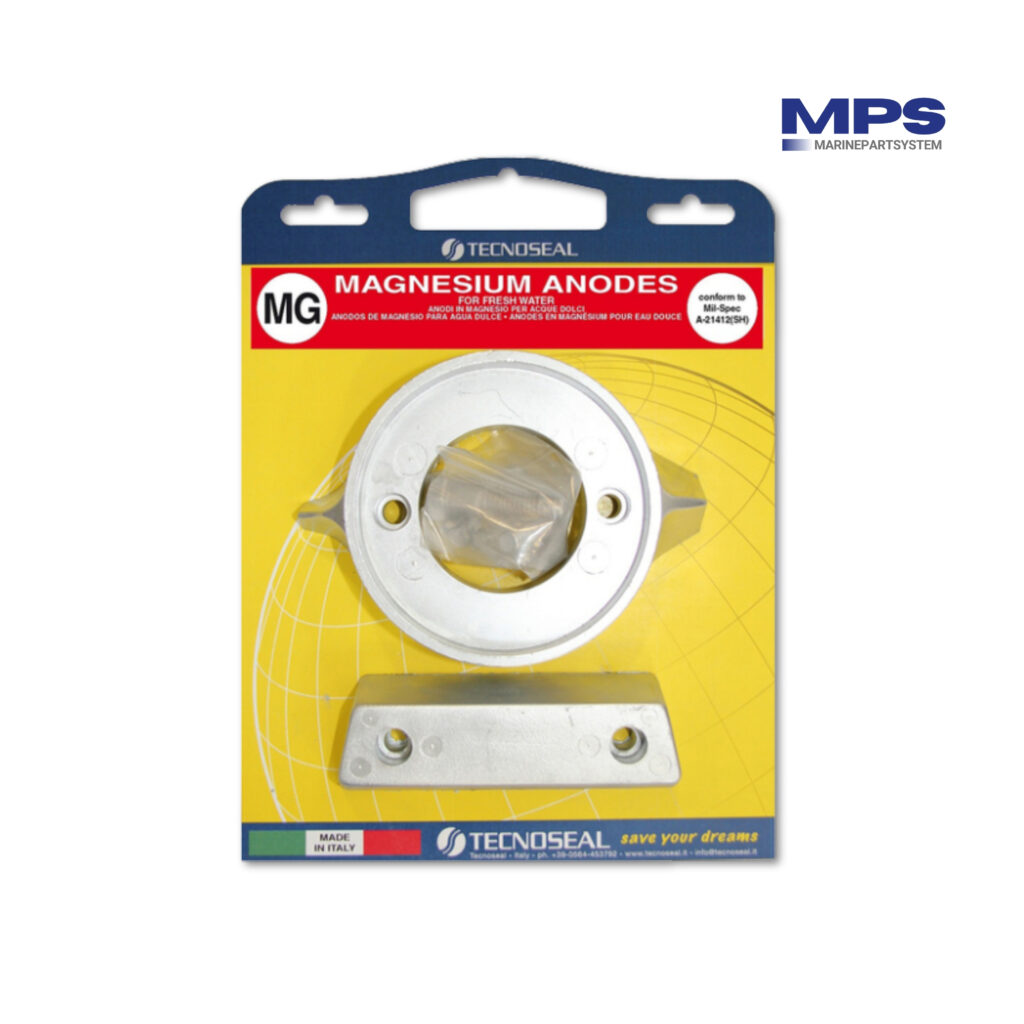 Volvo Penta Anode Kit 290 Series – Magnesium Complete Kit with Mounting Material
