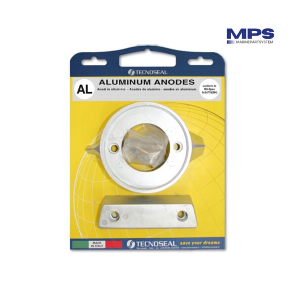 Kit ánodo Volvo Penta 290 - Aluminio | Kit completo con material de montaje