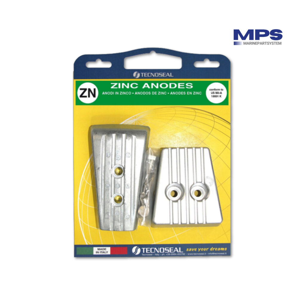 Volvo Penta Anode Kit SXA / DPSA – Zinc | Complete with Hardware