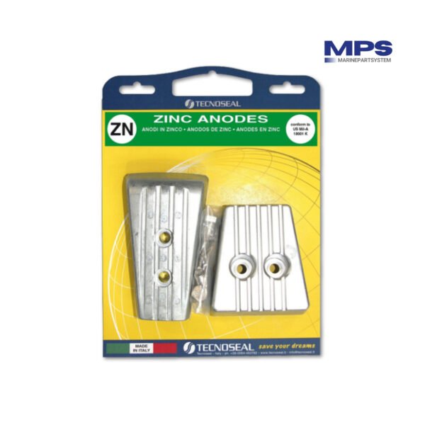 Volvo Penta Anodensatz SXA / DPSA - Zink | Komplett mit Beschlägen