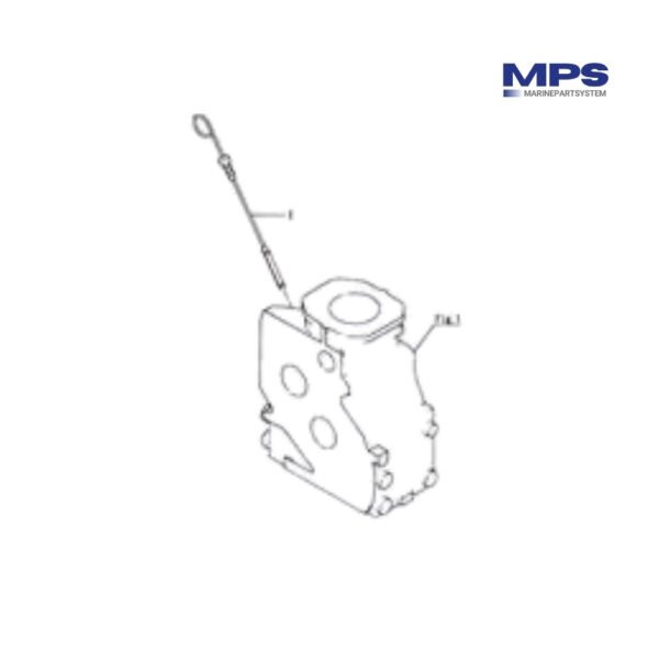 Dipstick Yanmar 1GM 1GM10 - 128176-34800