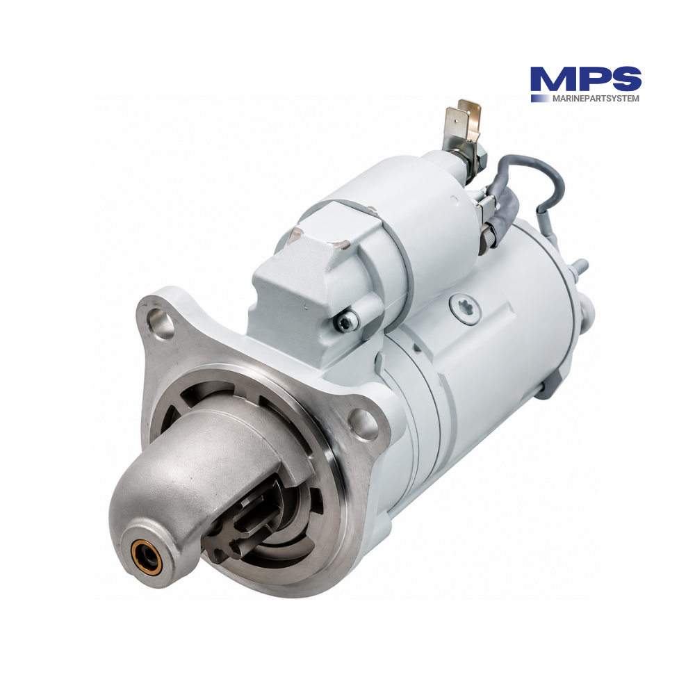 12-V-Anlasser mit 3,1 kW aus dem Ersatzteilmarkt für Volvo Penta MD22, TMD22 und TAMD22 als Ersatz für 859722
