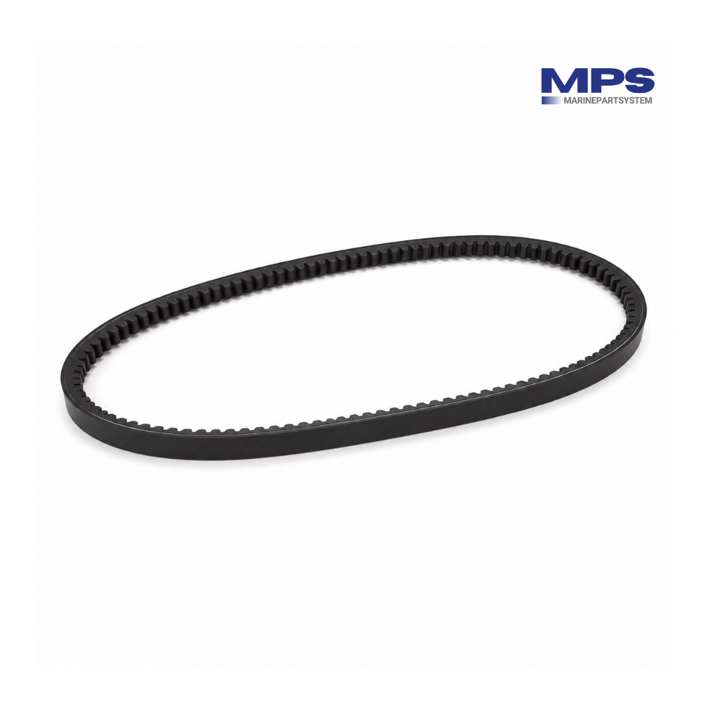 Aftermarket alternator V-belt for Volvo Penta MD6B and MD7A, replacing 966933 and 958327