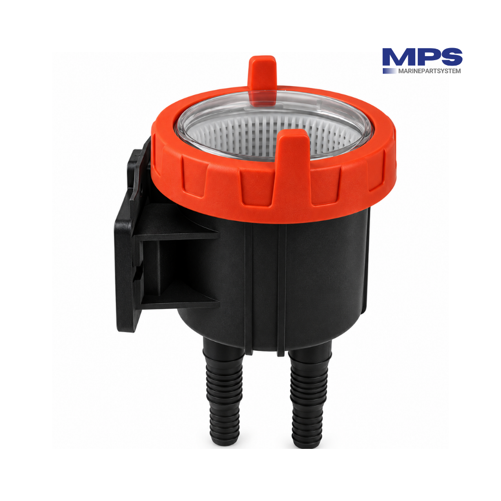 SEAFLO SF-SWF004 raw water strainer for 13 16 and 19 mm marine hoses