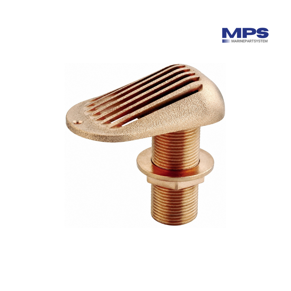 Bronzen huiddoorvoer met aanzuigrooster 3/4" - GS30601