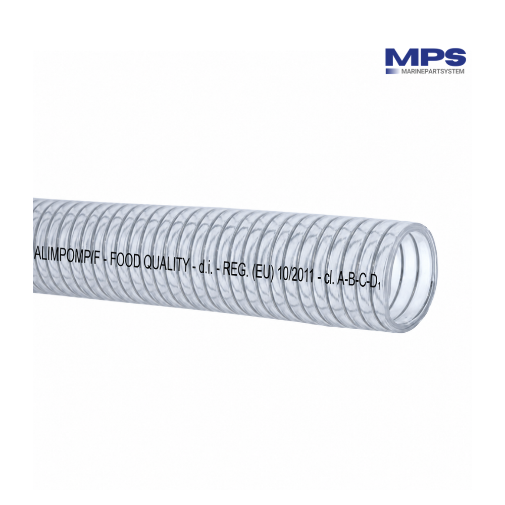 Manguera de Agua PVC 40 mm con Espiral de Acero - Por Metro - GS35009