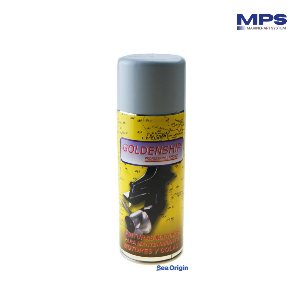 Volvo Penta Aquamatic Sterndrive Grey 1989 Paint Spray 400 ml - GS90029