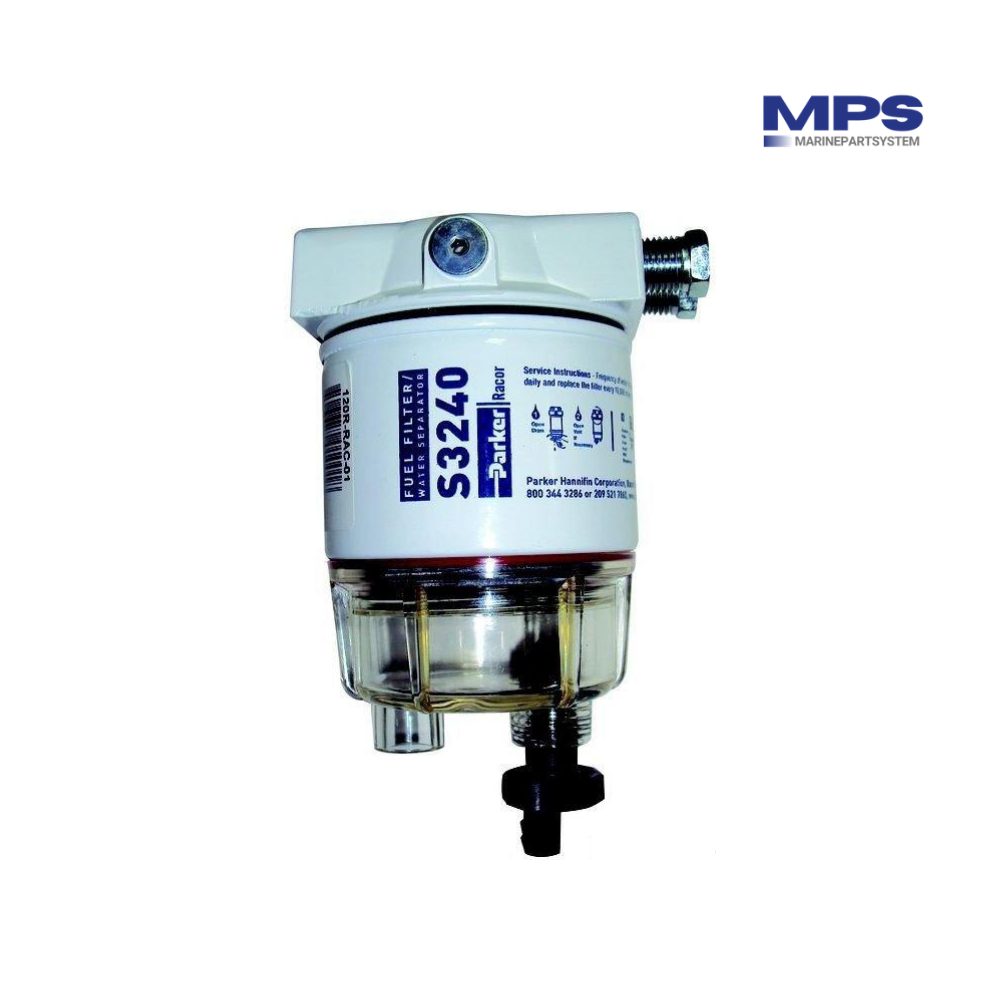 Racor 120R-RAC-01 Filtro de Combustible Separador de Agua - RAC120R-RAC-01