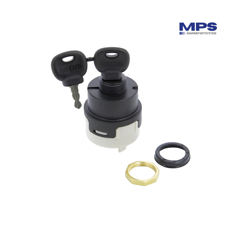 Interruptor de arranque y precalentamiento Vetus con 2 llaves - STM9215